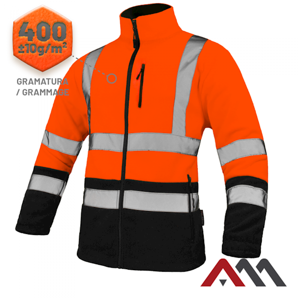 Bluza polar flasch orange rozmiar L