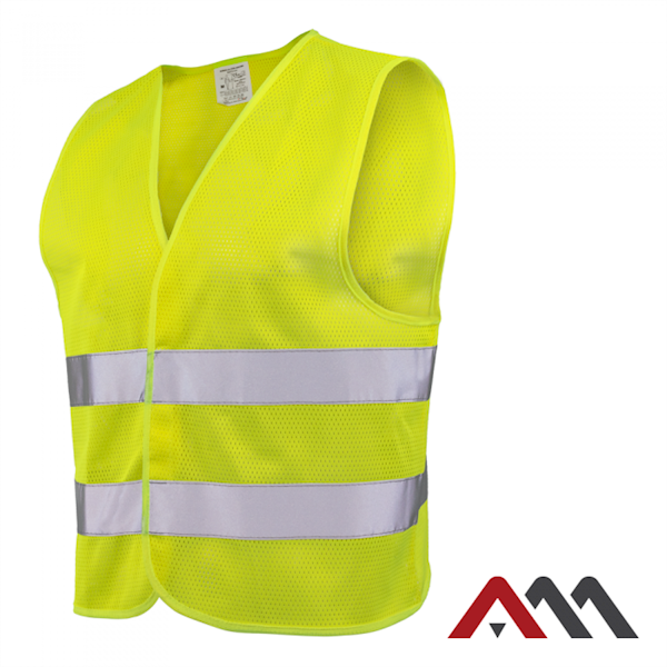 Kamizelka ostrzegawcza mesh yellow  M