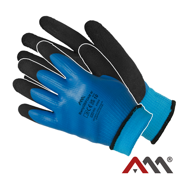 Rękawice ocieplane BiI foam blue rozmiar 10