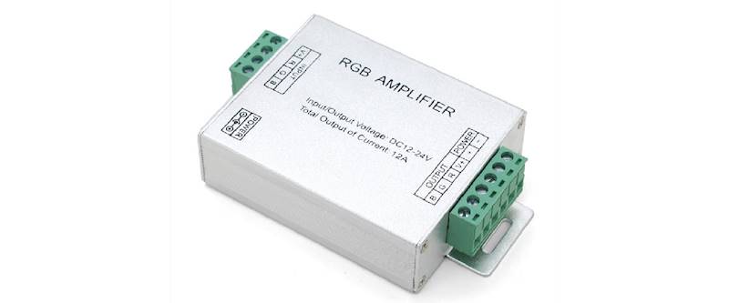 Wzmacniacz LED RGB 12A