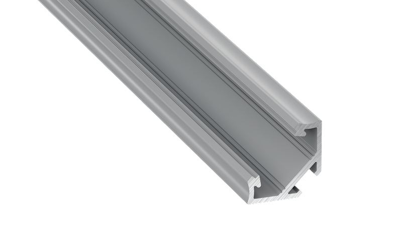 Profil aluminiowy srebrny TYP C (1m,2m,3m)