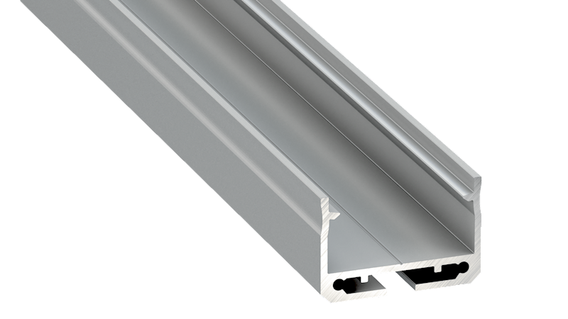 Profil aluminiowy srebrny TYP SILEDA (1m,2m,3m)
