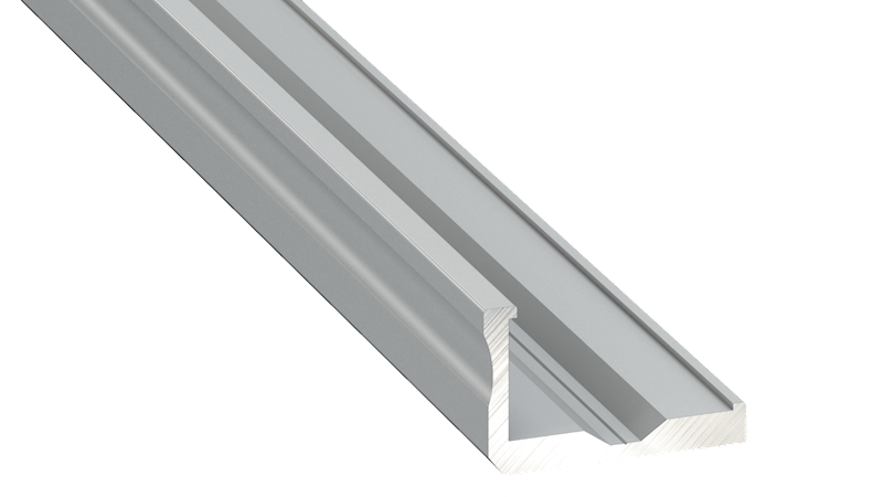 Profil aluminiowy srebrny TYP F 2m
