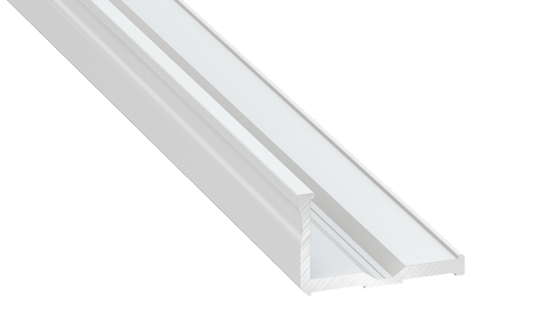 Profil aluminiowy biały TYP E (1m,2m,3m)