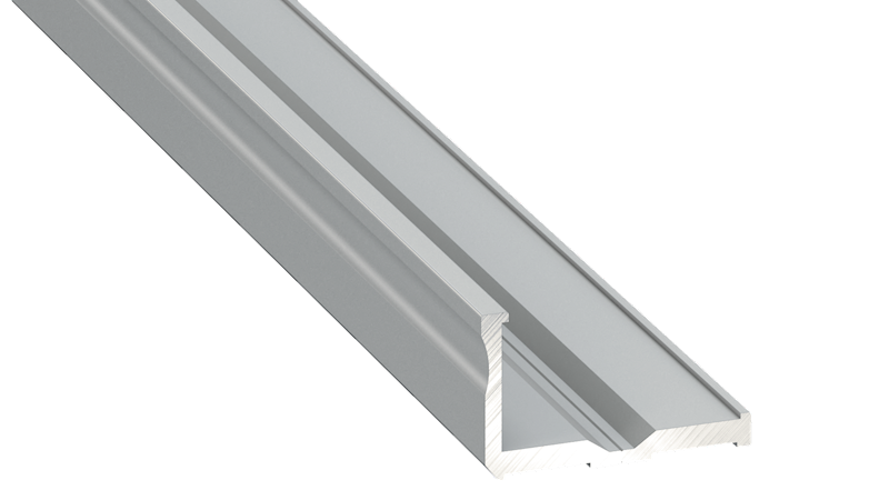 Profil aluminiowy srebrny TYP E (1m,2m,3m)