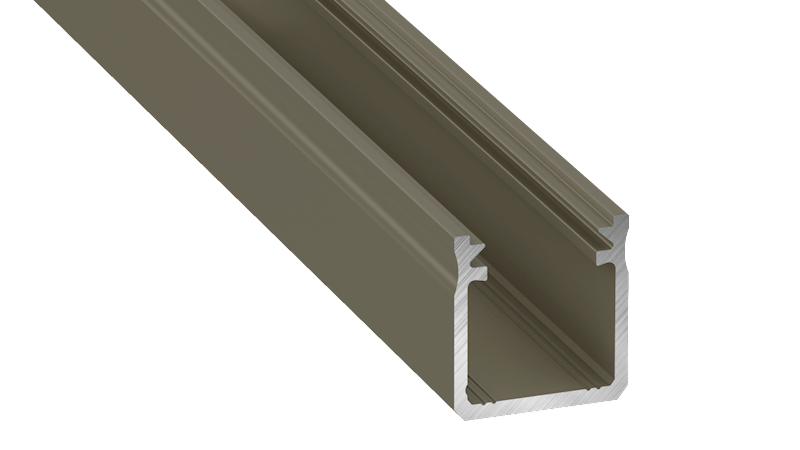 Profil aluminiowy inox TYP Y (1m,2m,3m)