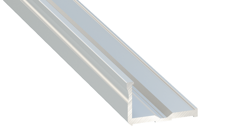 Profil aluminiowy surowy TYP E (1m,2m,3m)