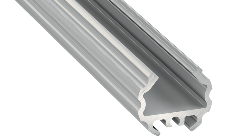 Profil aluminiowy srebrny TYP MICO 2m