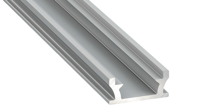 Profil aluminiowy srebrny TYP TERRA (1m,2m,3m)