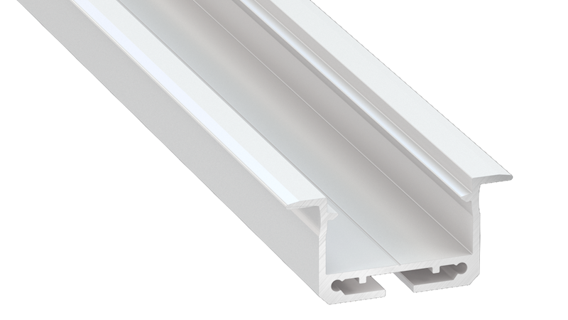 Profil aluminiowy biały TYP inSILEDA (1m,2m,3m)