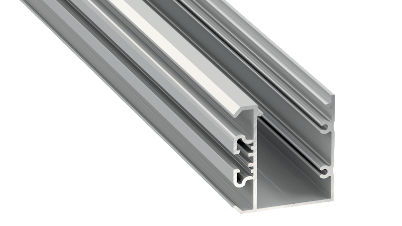 Profil aluminiowy srebrny TYP UNICO (1m,2m,3m)