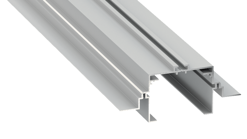 Profil aluminiowy srebrny TYP TALIA M4 (1m,2m,3m)