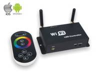 Kontroler LED WI-FI RF 12A + pilot dotykowy czarny