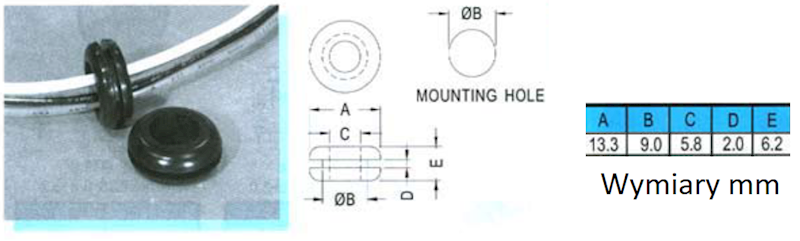 Przepust 13,3 x 9 x 5,8 x 2 x 6,2