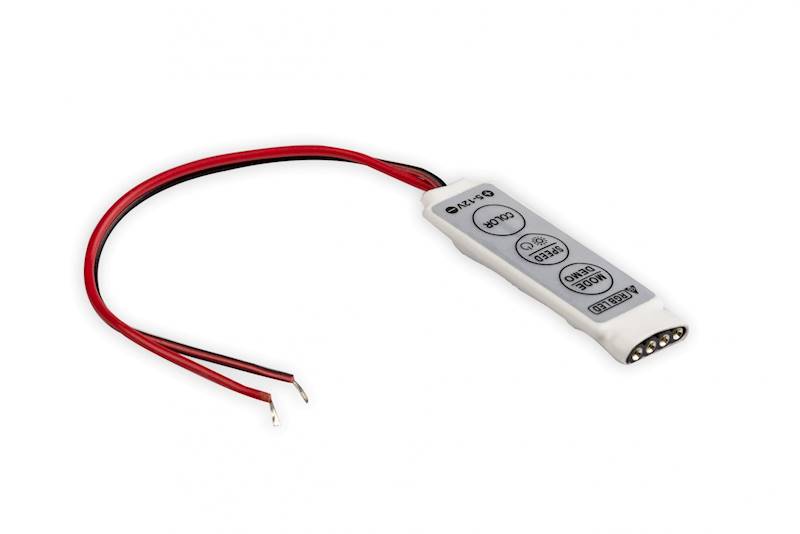 Sterownik RGB 3x2A manualny 3 przyciski