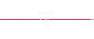 Hook-up wire, white, AWG24