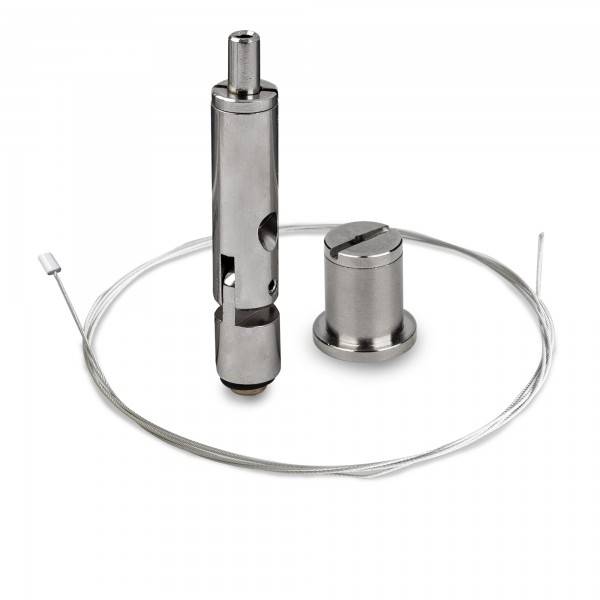 Zestaw mocowań RD-2 srebrny 1,5m 1 kpl