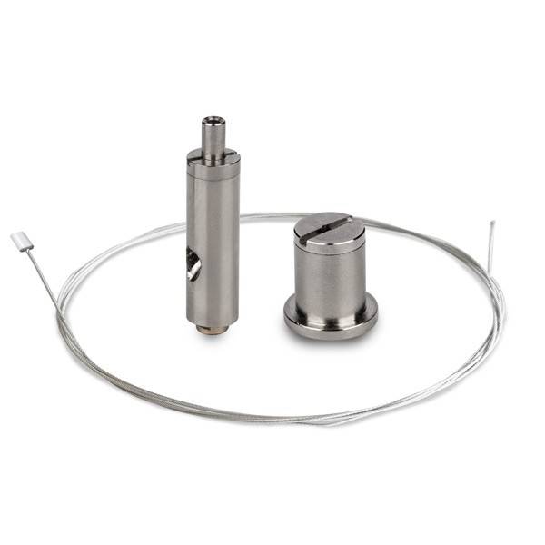 Zestaw mocowań RD-1 srebrny 1,5m 1 kpl