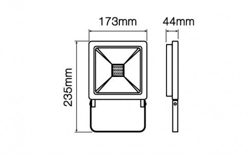 Naświetlacz FLUX 30W 4200lm 4000K