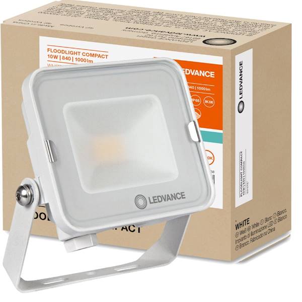 Naświetlacz LED FLOOD COMPACT V 10W 1000lm 4000K W