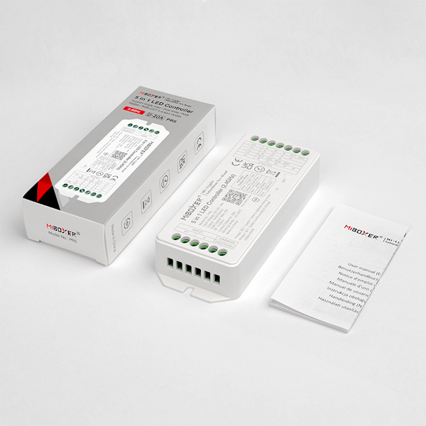 Kontroler taśm LED RGB/RGBW/RGBCCT 5w1 20A