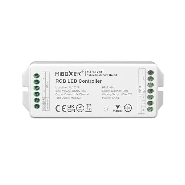 Kontroler taśm LED RGB/RGBW/RGBCCT 20A