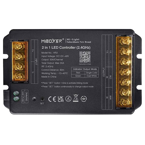 Kontroler taśm LED MONO/CCT 2w1 30A