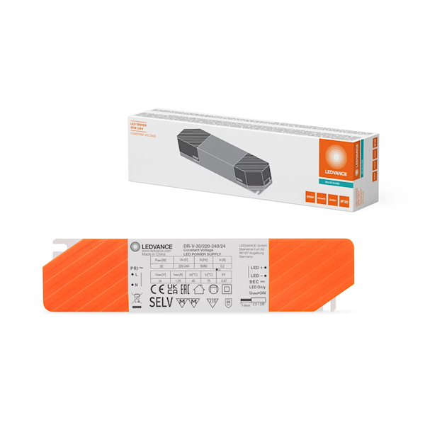 Zasilacz LED DR-V-30/220-240/24 20x1 LEDV