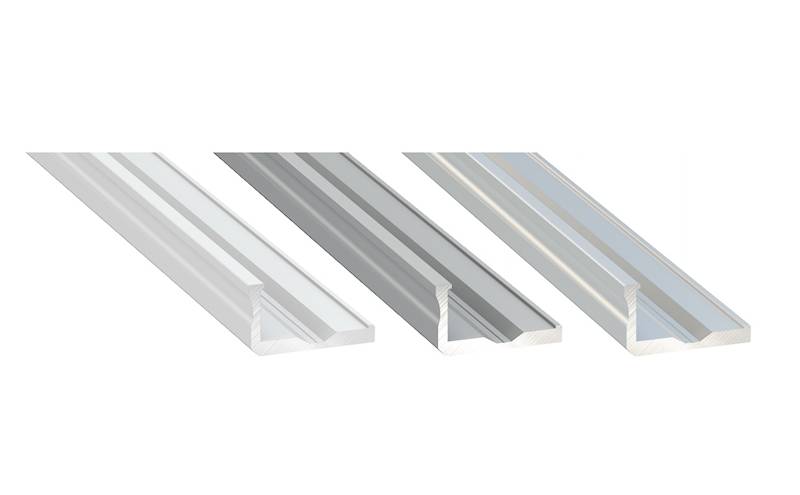 Profil aluminiowy srebrny TYP F 1m