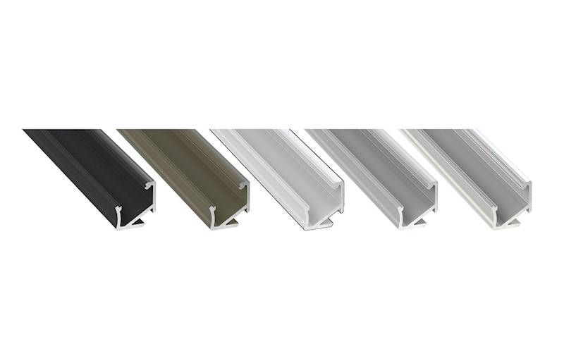Profil aluminiowy biały TYP H 1m