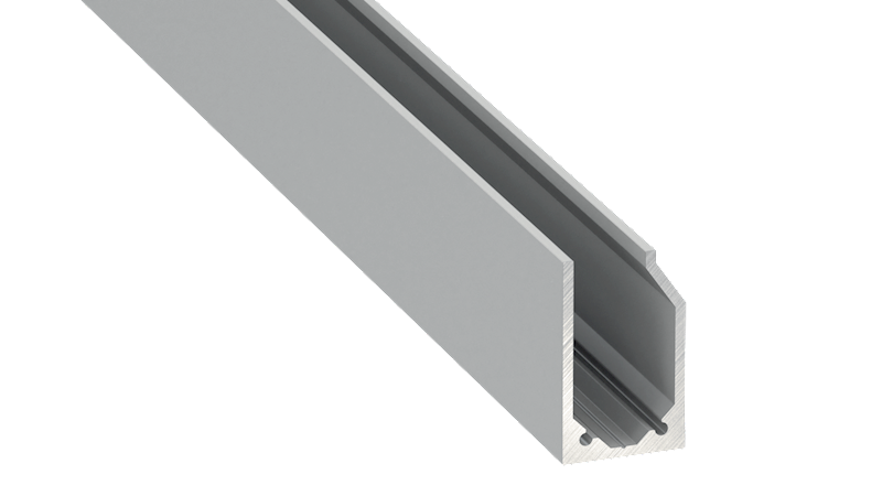 Profil aluminiowy srebrny TYP I10 2m