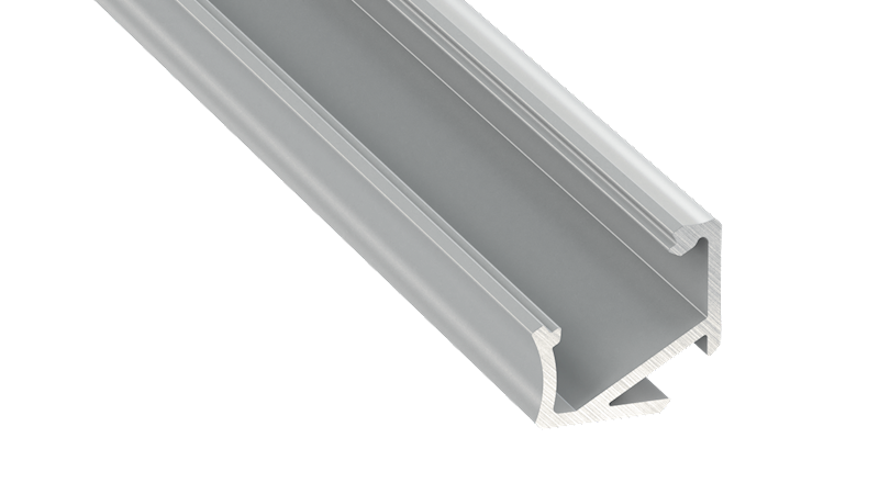 Profil aluminiowy srebrny TYP H 3m