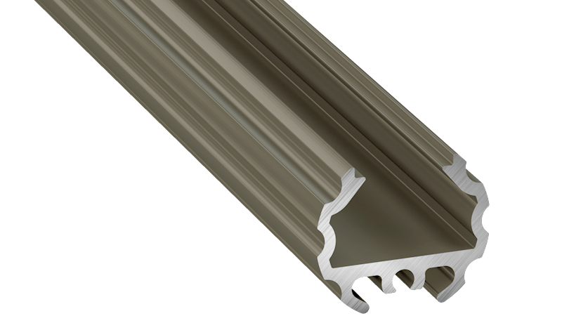 Profil aluminiowy inox TYP MICO 1m