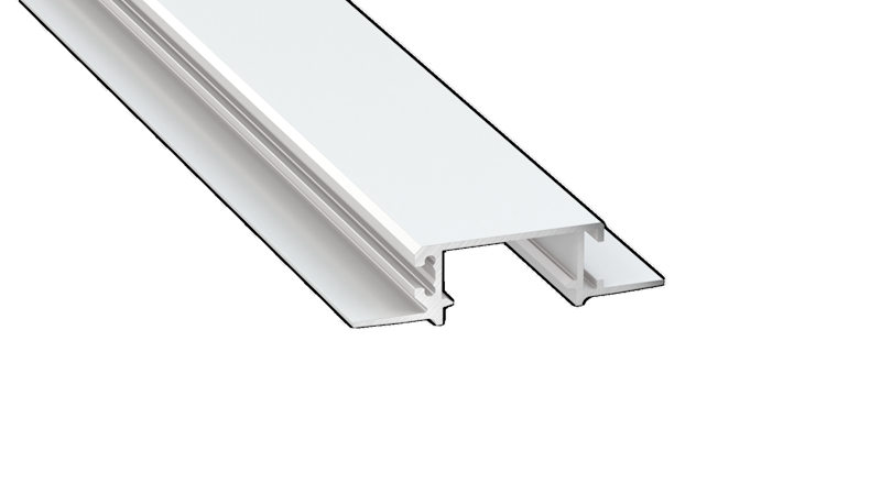 Profil aluminiowy biały TYP ZATI (1m,2m,3m)