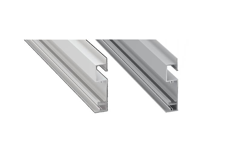 Profil aluminiowy biały TYP FLARO 3m
