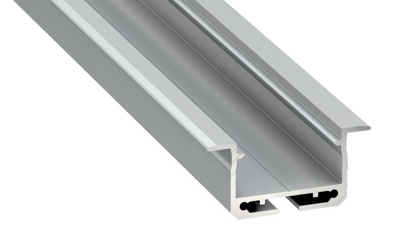 Profil aluminiowy srebrny TYP inSILEDA 3m