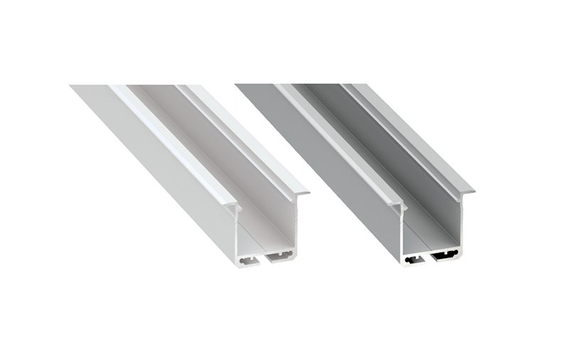 Profil aluminiowy srebrny TYP inDILEDA 2m