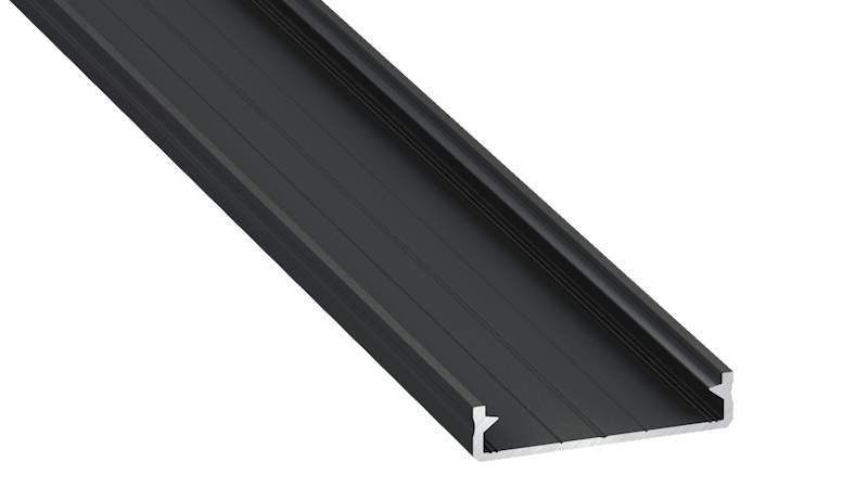 Profil aluminiowy czarny TYP SOLIS (1m,2m,3m)