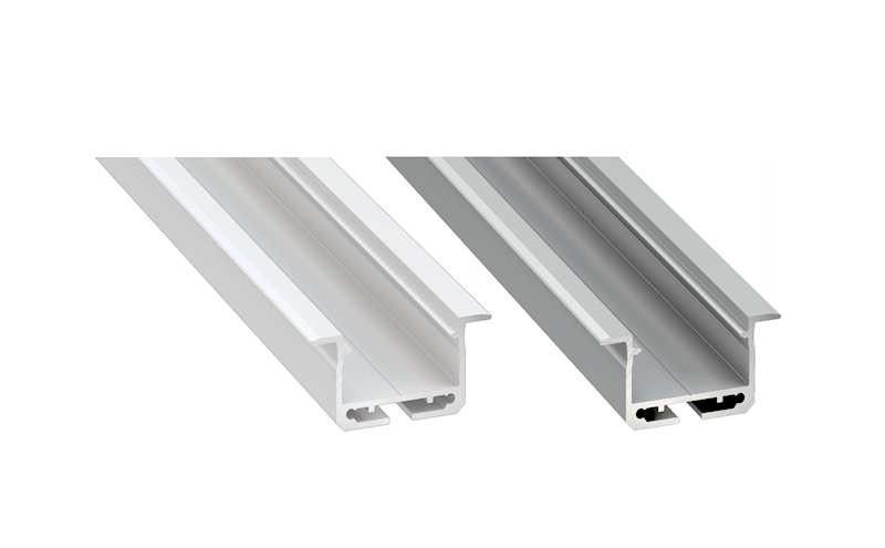 Profil aluminiowy biały TYP inSILEDA 1m