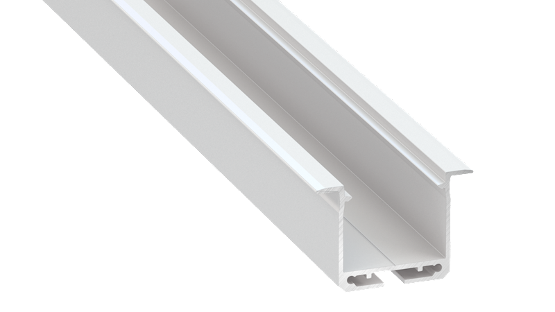 Profil aluminiowy biały TYP inDILEDA (1m,2m,3m)