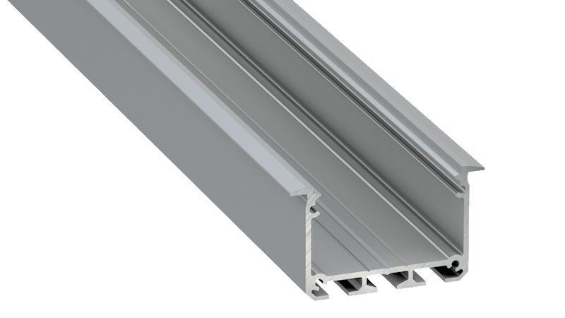 Profil aluminiowy srebrny TYP INSO (1m,2m,3m)