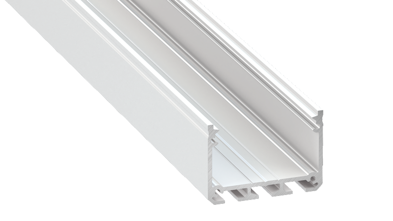 Profil aluminiowy biały TYP ILEDO (1m,2m,3m)