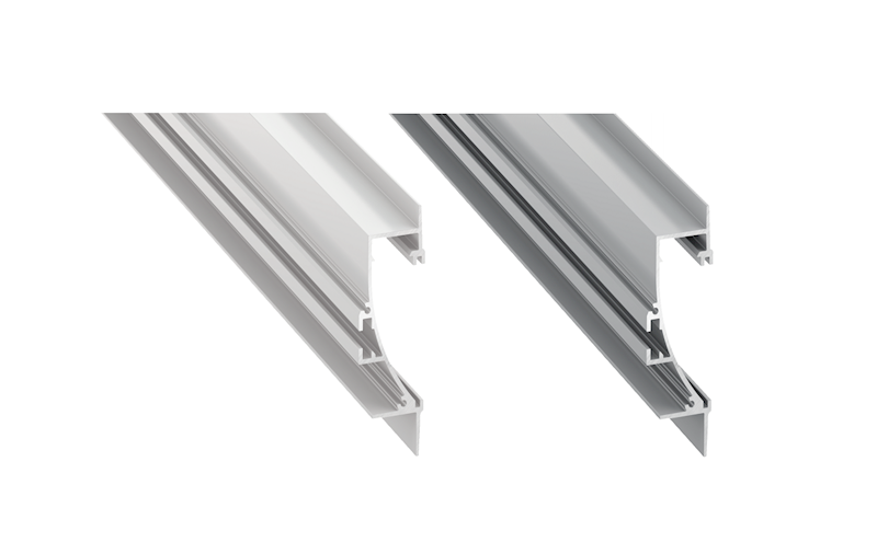Profil aluminiowy srebrny TYP TIANO 2m