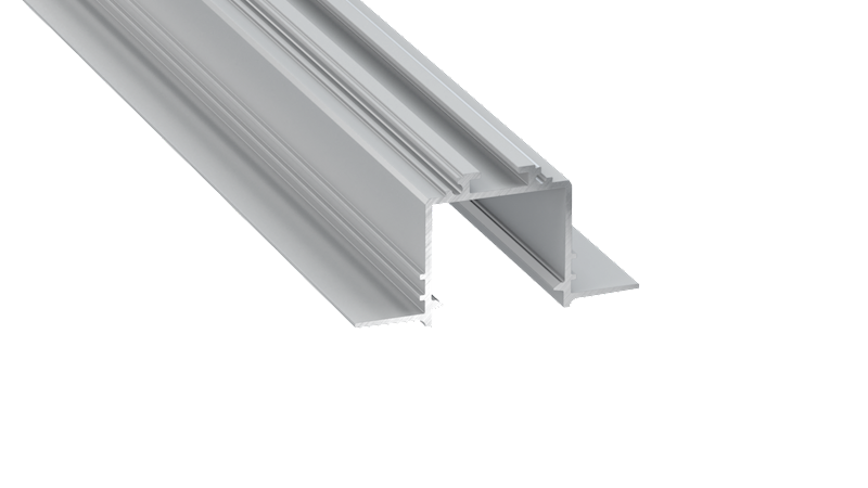 Profil aluminiowy srebrny TYP SUBLI (1m,2m,3m)