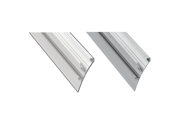 Profil aluminiowy srebrny TYP LOGI 2m