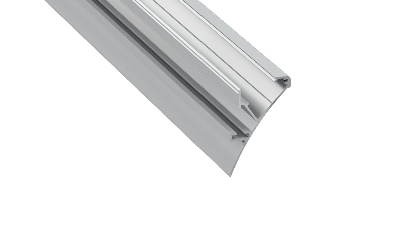 Profil aluminiowy srebrny TYP LOGI (1m,2m,3m)