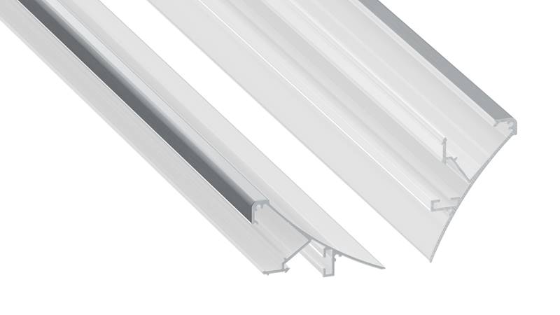 Profil aluminiowy biały TYP LOGI (1m,2m,3m)