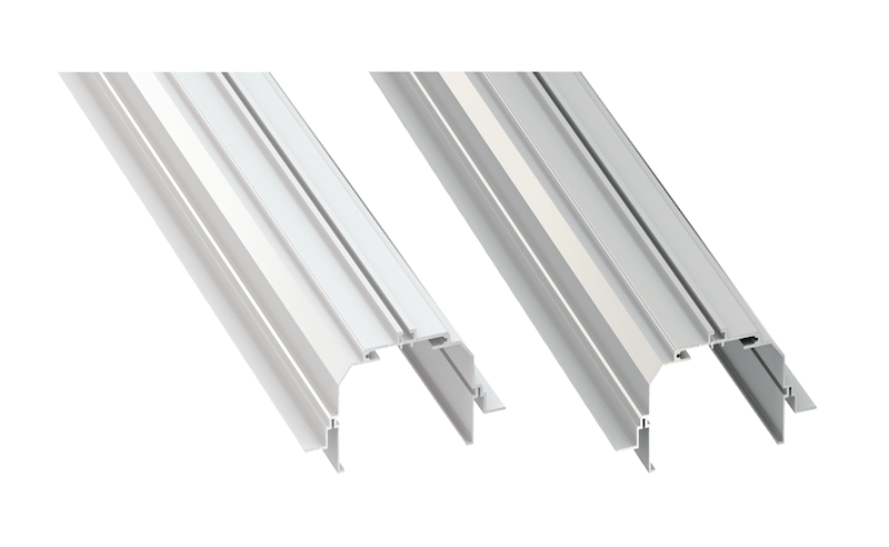 Profil aluminiowy biały TYP LARGO M4 2m