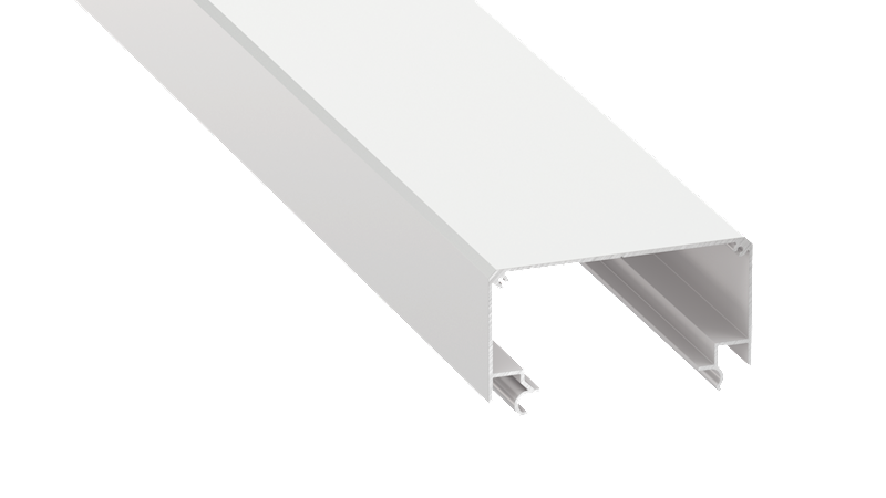 Profil aluminiowy biały TYP LARGO M2 (1m,2m,3m)