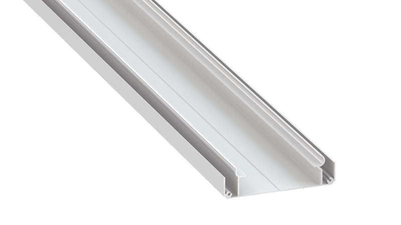 Profil aluminiowy biały TYP LARGO M1 (1m,2m,3m)
